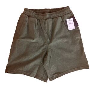 Beyond Yoga Mens Freefit 2.0 Easy Shorts‎ Avocado Heather Green NWT